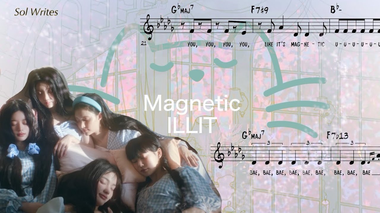 ILLIT (Sheet Music & Lyrics Rom, Eng) YouTube