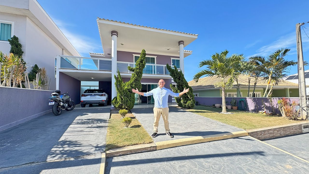 CASA ESPETACULAR DE ALTO PADRÃO | 4 QUARTOS E MUITO CONFORTO  | RESIDENCIAL HAWAI -  ARARUAMA RJ
