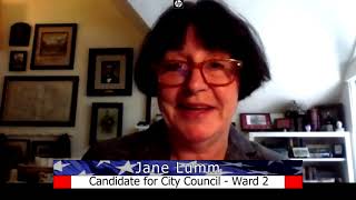 Candidates Comment, Ann Arbor City Council Primary 2020 – Jane Lumm, Ward 2