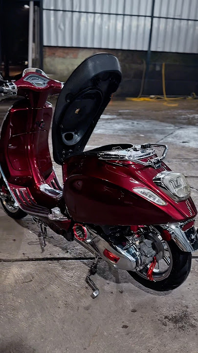 MODIF VESPA MATIC SPRINT DANA PELAJAR