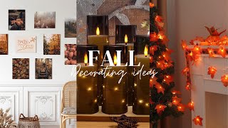 FALL DECORATING IDEAS Fall decor 2023 Amazon must haves