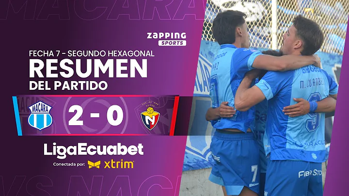 Maracá 2 - 0 El Nacional / Fecha 7 - Segundo Hexagonal  / Liga Ecuabet conectada por Xtrim