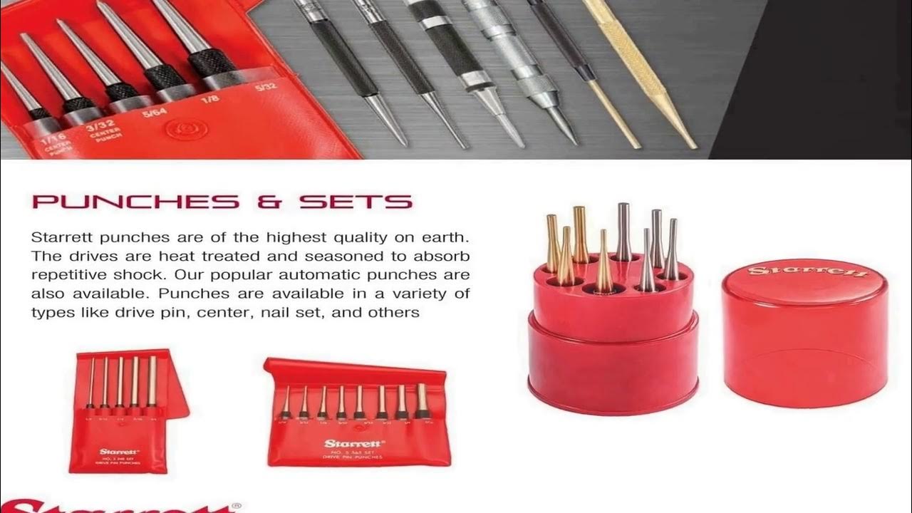Best pin punch set 2023 YouTube