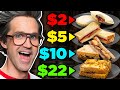 Frozen vs fast vs fancy food taste test