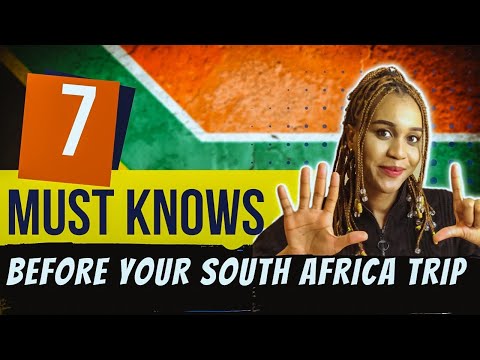 7 THINGS YOU MUST KNOW IF YOU ARE VISITING SOUTH AFRICA || Visit South Africa