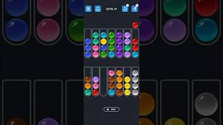 Ball Sort Level  91     Ball Sort Game - Color Puzzle Words Mobile Playlist #ballsortpuzzle