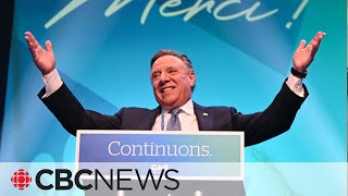 CAQ wins in Quebec with largest majority in decades