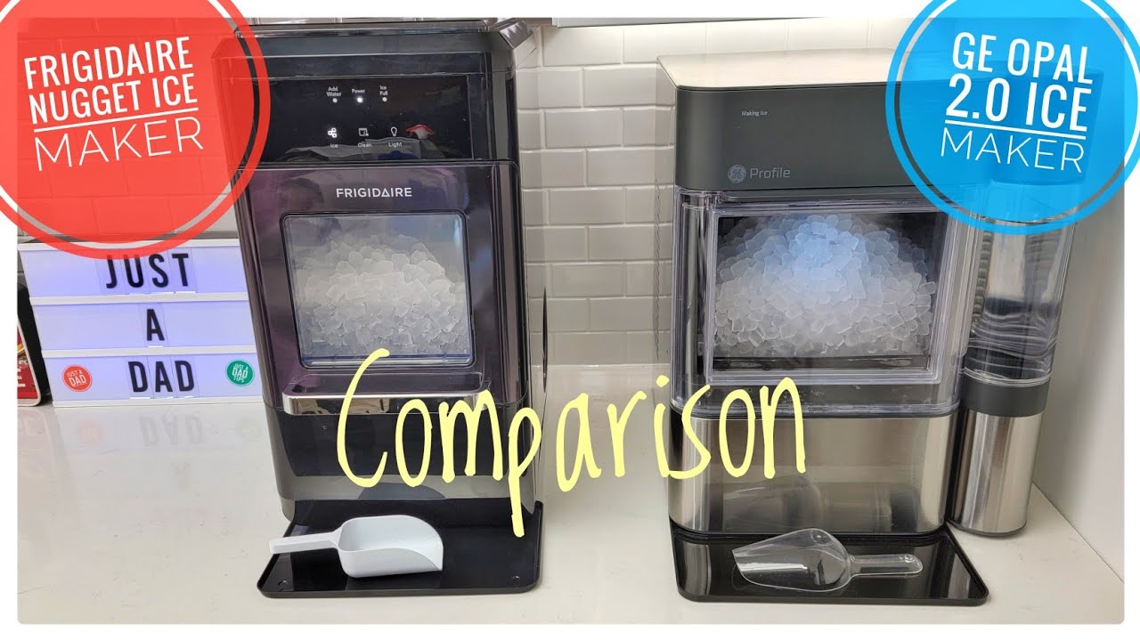 GE Profile Opal 2.0 vs Frigidaire Countertop Nugget Ice Maker Comparison 