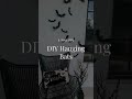 Halloween Decoration Idea: DIY Hanging Bats