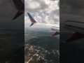 Southwest landing in Cancun from Chicago midway