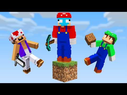 Minecraft But It S One Block 