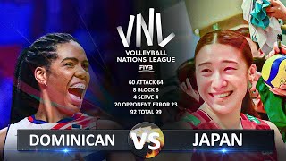 Dominican Republic vs Japan | Women's VNL 2024