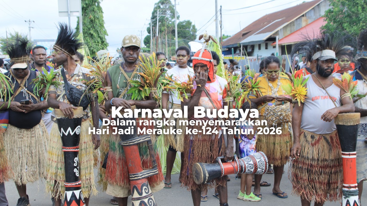 Karnaval HUT Merauke ke 124