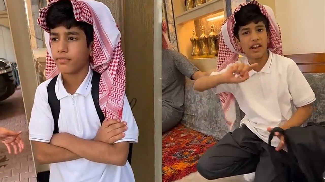 احمد زعلان امه مسافره ومو راضي يتغدى لين يسافر عندها 😂 #فراج_قزيع_السهلي سنابات فراج قزيع السهلي