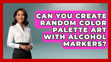 Can You Create Random Color Palette Art With Alcohol Markers? - Drawing and Painting Academy