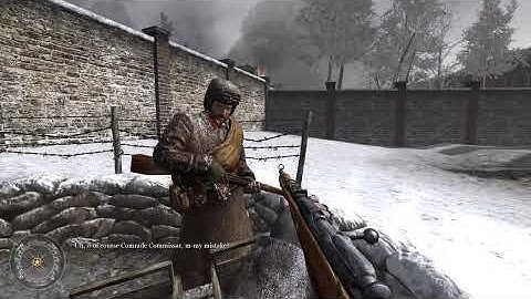 Call of Duty 2 Playthrough - Part 1 - Red Army Training