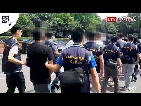 獨家》唆使小弟開槍恐嚇  統促黨成員組暴力集團8人落網（警方提供）