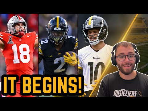 Steelers Rookies Begin! Omar Khan Explains George Pickens Trade