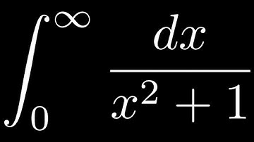 The Improper Integral of 1/(x^2 + 1) from 0 to infinity
