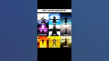 Best T Pose In Anime History ? #shorts #naruto
