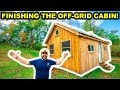 I FINALLY Completed the OFF-GRID Backyard CABIN!!! (Catch Clean Cook PARADISE)