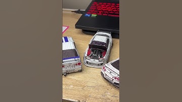 Tutorial in profile #nissangtrr35 #papercraft #paper #viral #fyp