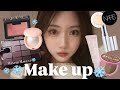 【メイク動画】冬の透明感Make up❄️ハイライトを駆使して激盛れ🫧