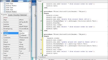 Atualizar Mysql table lazarus