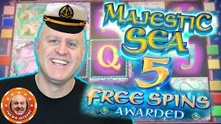 🌊DOUBLE BONUS! 🌊High Limit Majestic Sea Slot Wins! 🎰  |  Raja Slots