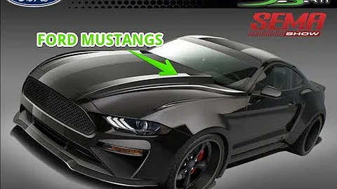 Hot News !! Seven Must See 2018 Ford Mustangs at the 2017 SEMA Show