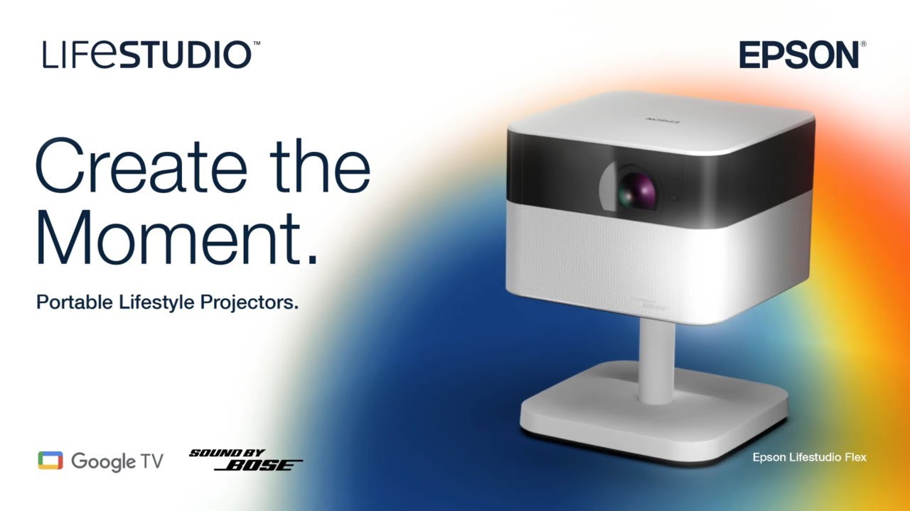 Lifestudio Flex Projector – White – Full HD | Products | Epson US