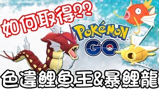 【Pokémon Go】如何取得色違鯉魚王&amp;暴鯉龍??潑水節活動開跑!!!