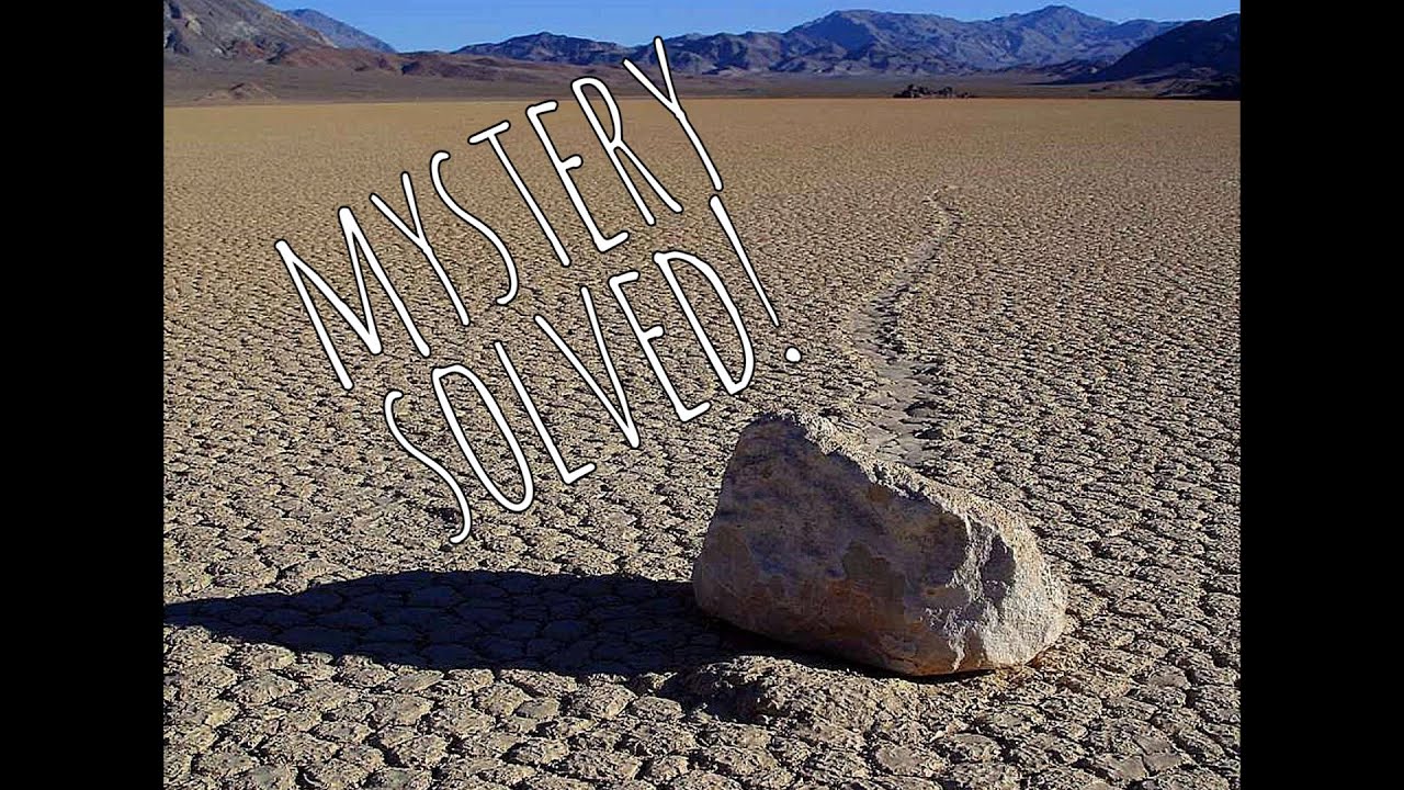 Sailing Stones Mystery Solved YouTube