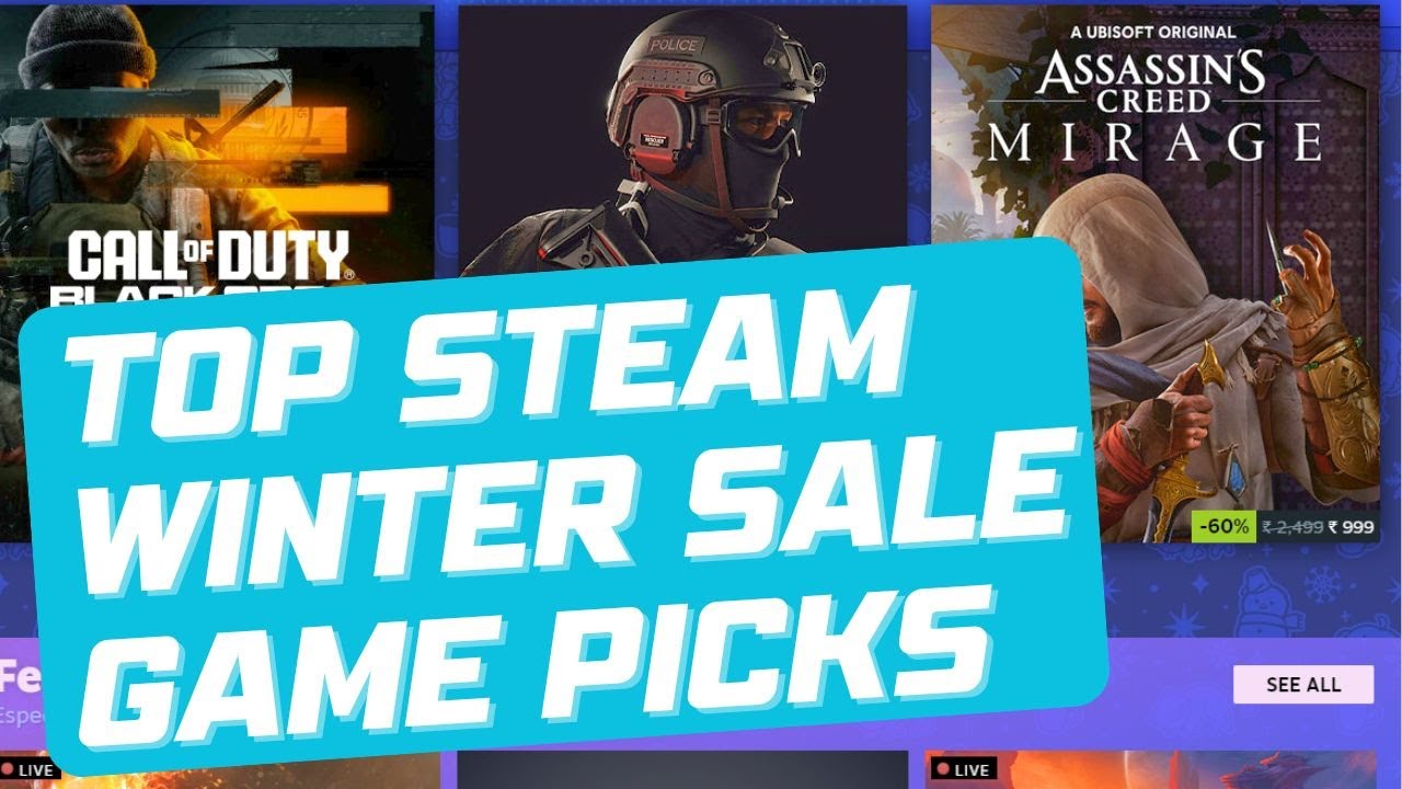 My Pick's for Steam Winter Sale 2024 - YouTube
