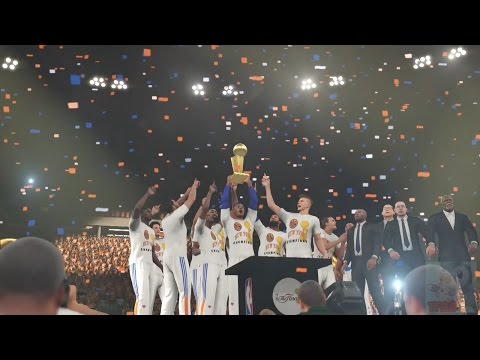 NBA 2K16 New York Knicks Championship Celebration