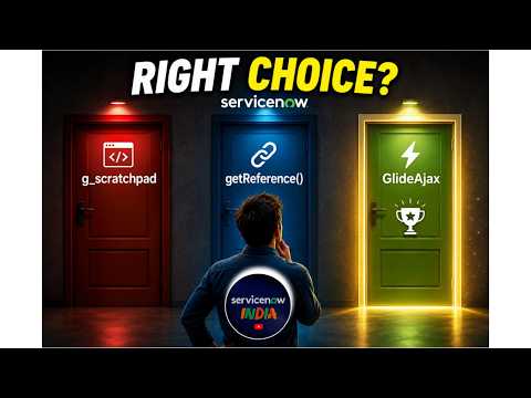 3 Ways to Get Server Data in ServiceNow | g_scratchpad vs getReference() vs GlideAjax Explained