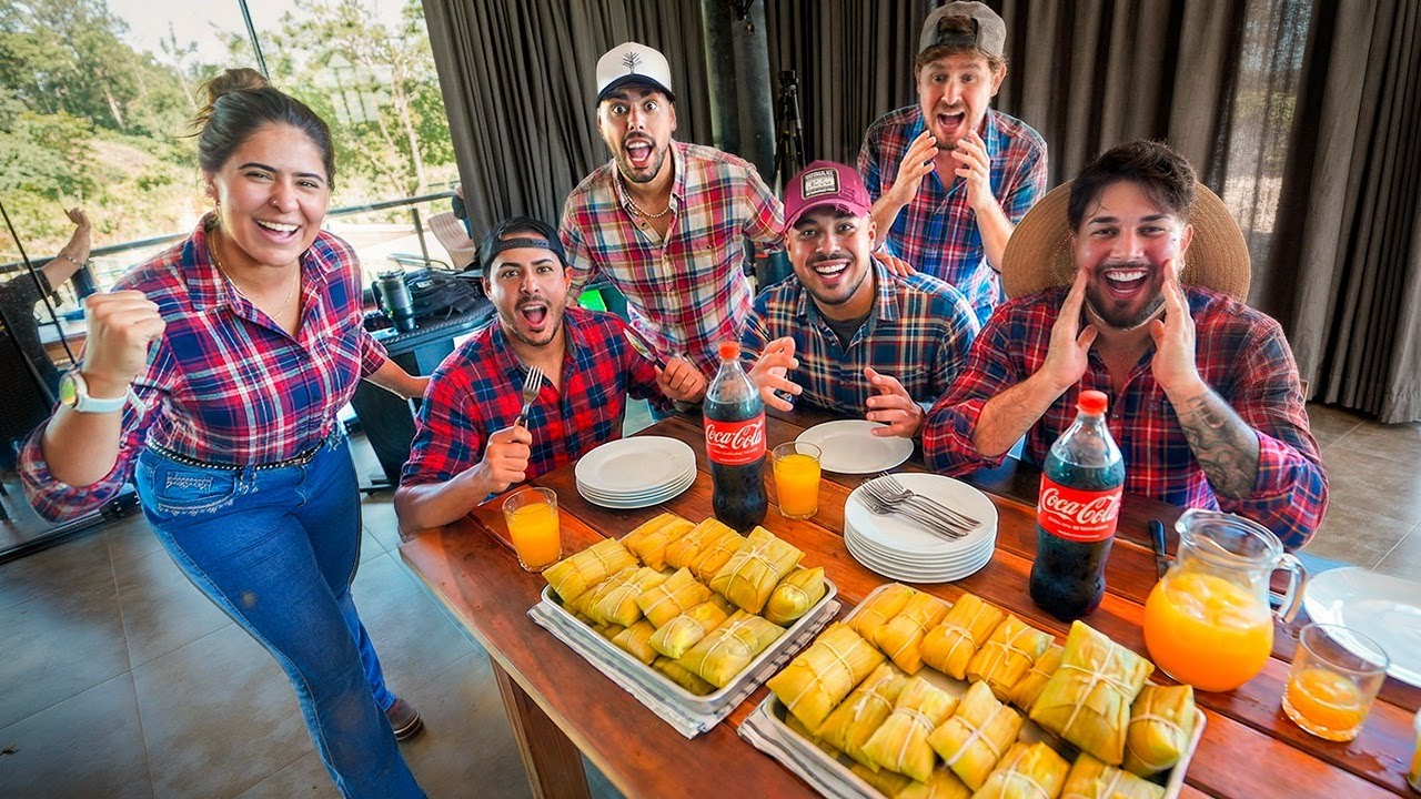 FIZ PAMONHA COM MEUS MILHOS NA FAZENDA