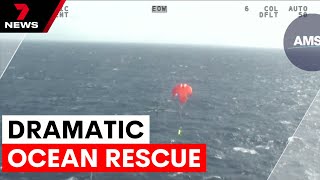 Sailors rescued from sinking yacht off Australian coast | 7NEWS