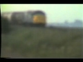 Br blue class 37 at sreatham crossing in 1986