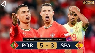 Portugal vs Spain The Final || Full Match Highlights & All Goals | UEFA Nations League Thriller- HD