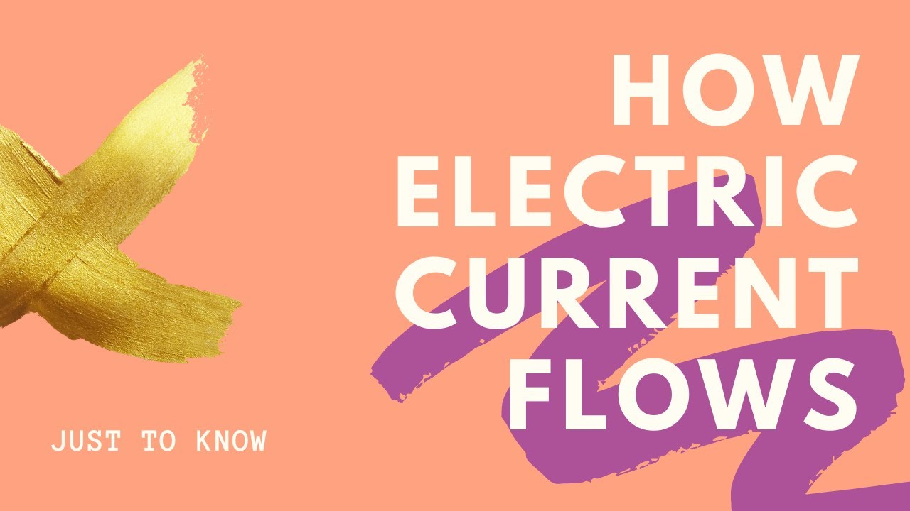 How does Electric Current Flows - YouTube