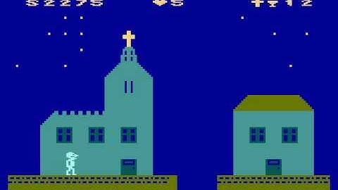 Atari 8-bit - Dracula Lives (game, walkthrough)
