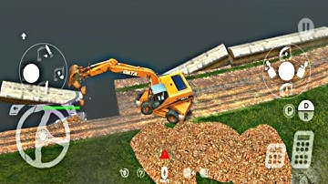 Heavy Machines & Mining Simulator #11|New Update|Road Repair Map 4|Excavator Simulator|gameplay|