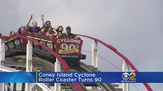 Coney Island's Cyclone Roller Coaster Turns 90