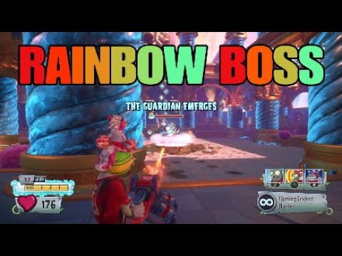 Rainbow Guardian Boss! Plants vs Zombies Garden Warfare 2!