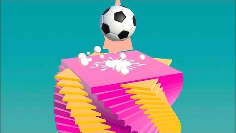 Crusher Stack ! All Levels Gameplay Android, iOS Game