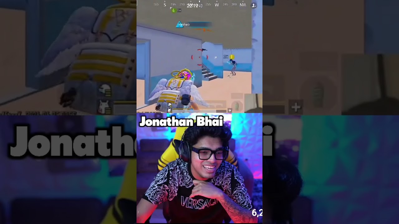 JONATHAN GAMING AMAZING 1V4 CLUTCH 😱 