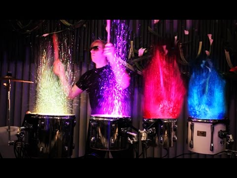 drumming-with-fire-&-water---led-drum-show-(afishal)