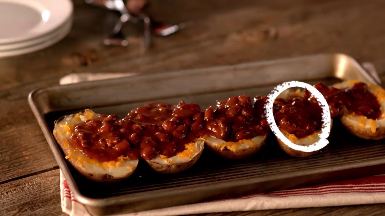 HORMEL® Chili Potato Skins 015 YouTube