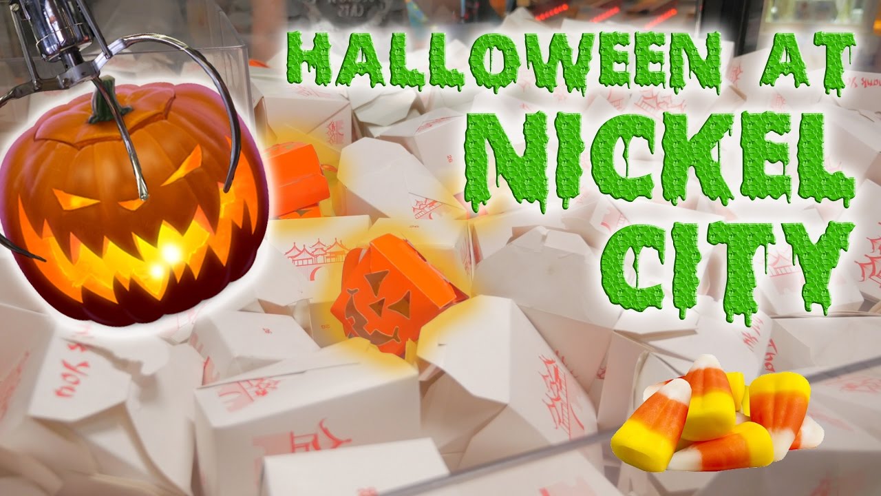 Let's win Halloween prizes at Nickel City arcade! | The Crane Couple